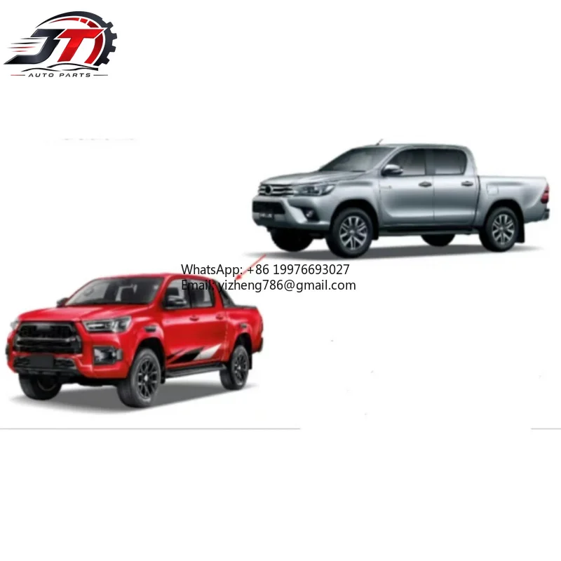 New style Conversion Kit 2021 GR Sport Facelift Kit Upgrade Body Kit for Toyota Hilux 2016 2017 2018 2019 2020