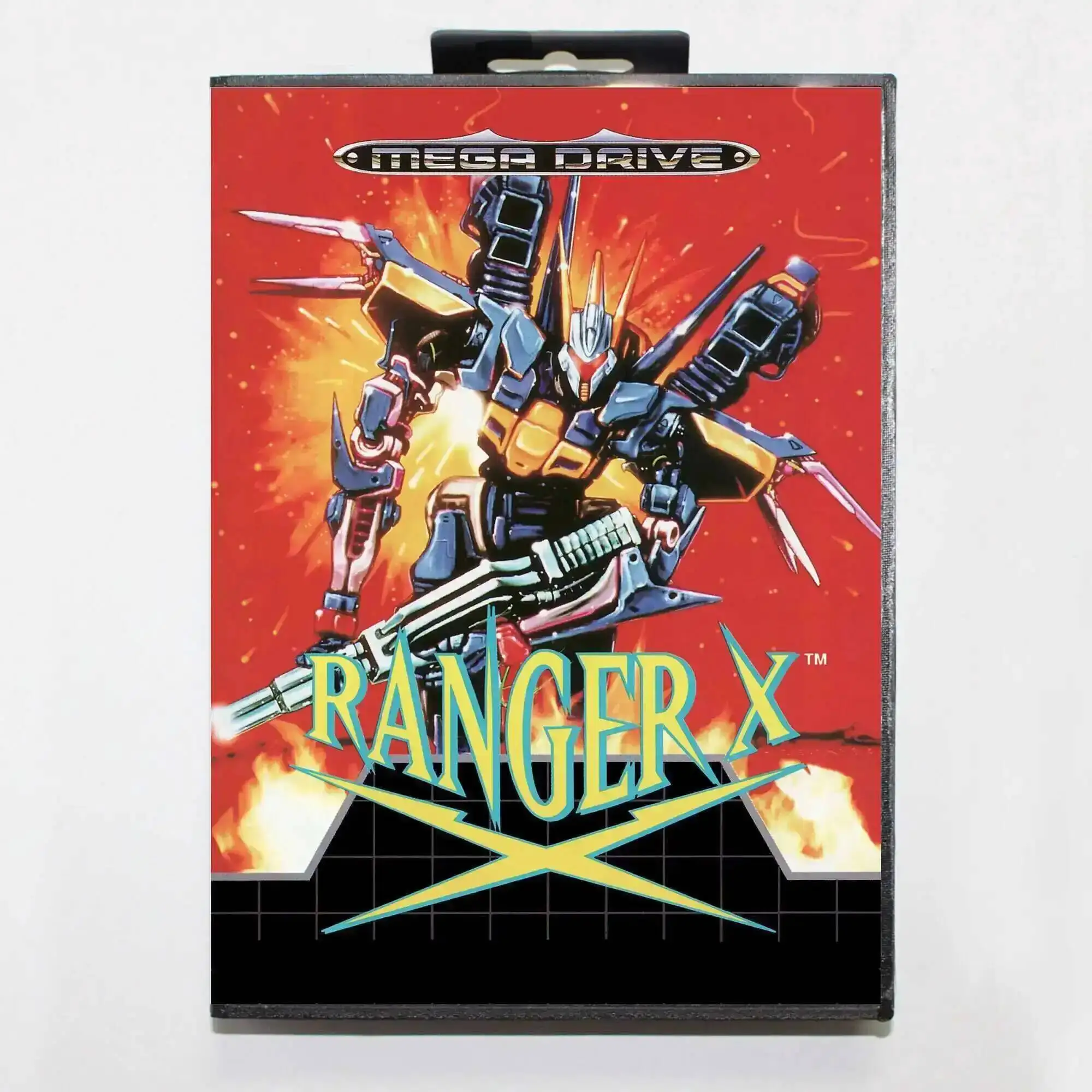 Ranger X MD Game Card with EUR Box for 16 Bit Sega Megadrive Genesis system