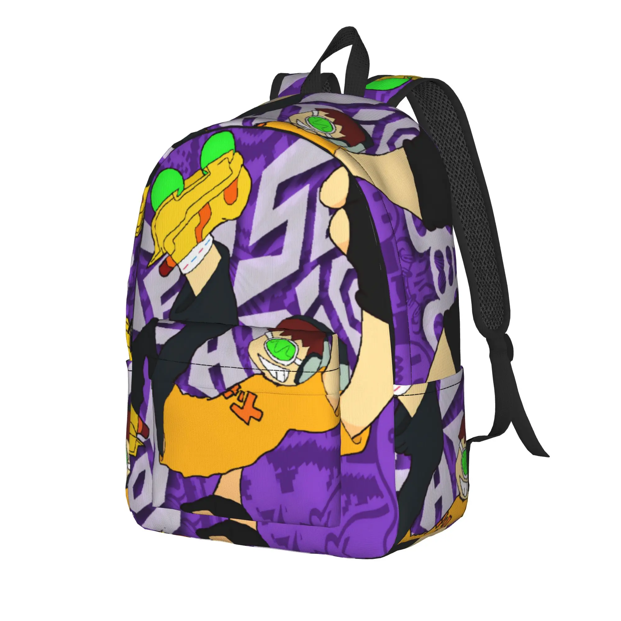 Jet Set Radio Future Backpack  Cycling Backpacks Women High Quality Lightweight High School Bags Elegant Rucksack