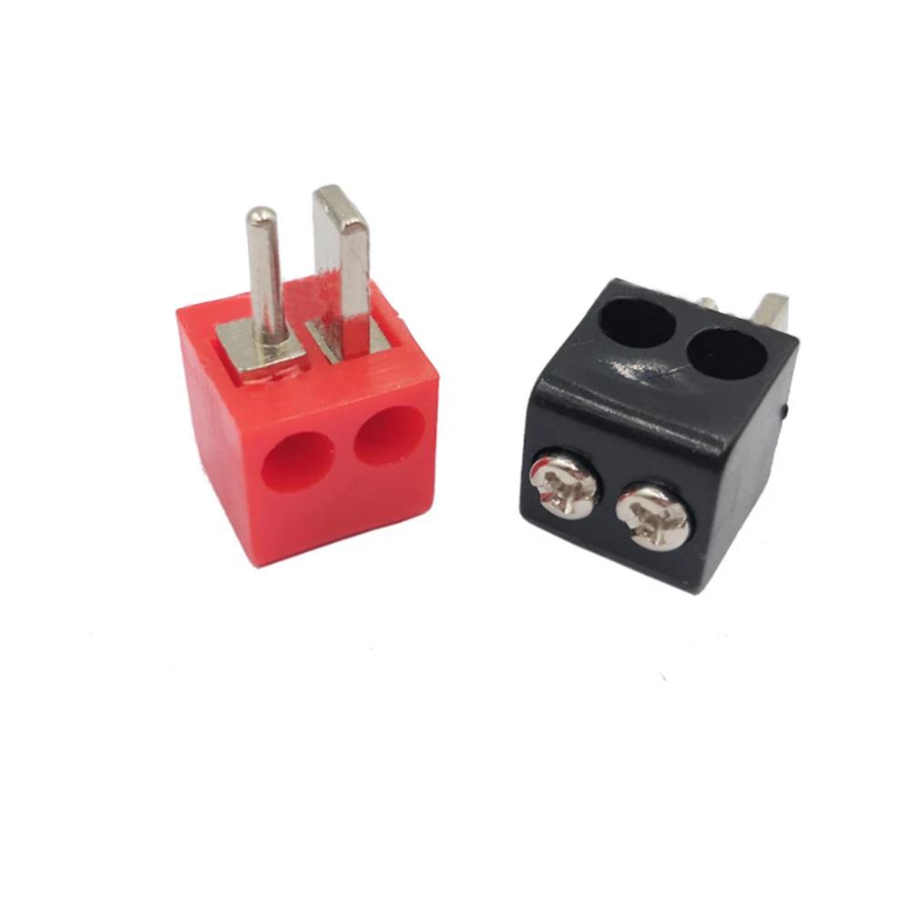 Brand New Plug Connector Wire Connectors Red & Black Screw Connections T-shaped Plug DIN Hi-Fi Speaker Plug Set