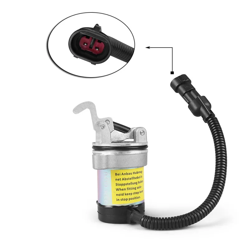 

12 В 04103808 04103812 Соленоид отключения топлива для Deutz F3L F3M F4L F4M 1011 2011 Соленоид остановки 6889272 240-22121