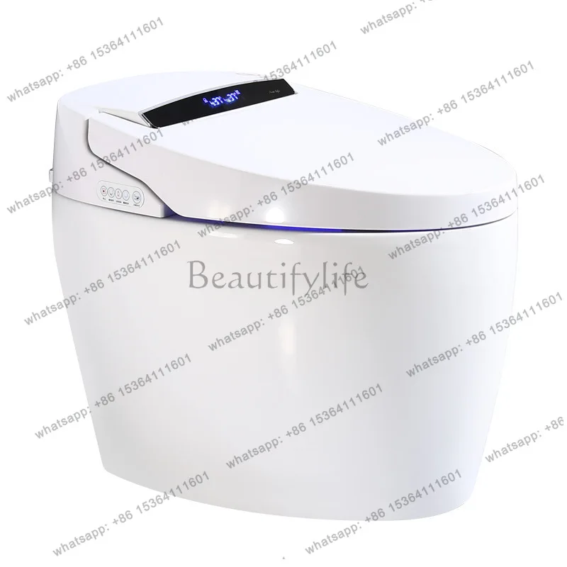 Intelligent toilet voice control instant heating integrated automatic flip no water pressure limit toilet