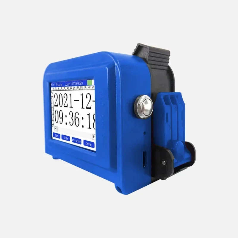 

Portable electronic stamp food & beverage machinery dot peen marking expiry date printer machine