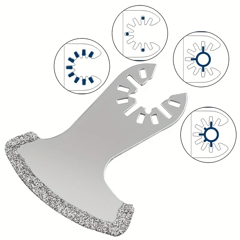 

‌ "Набор алмазных шлифовальных кругов 6 шт. — лезвия подковы для резки и полировки плитки/бетона" ‌