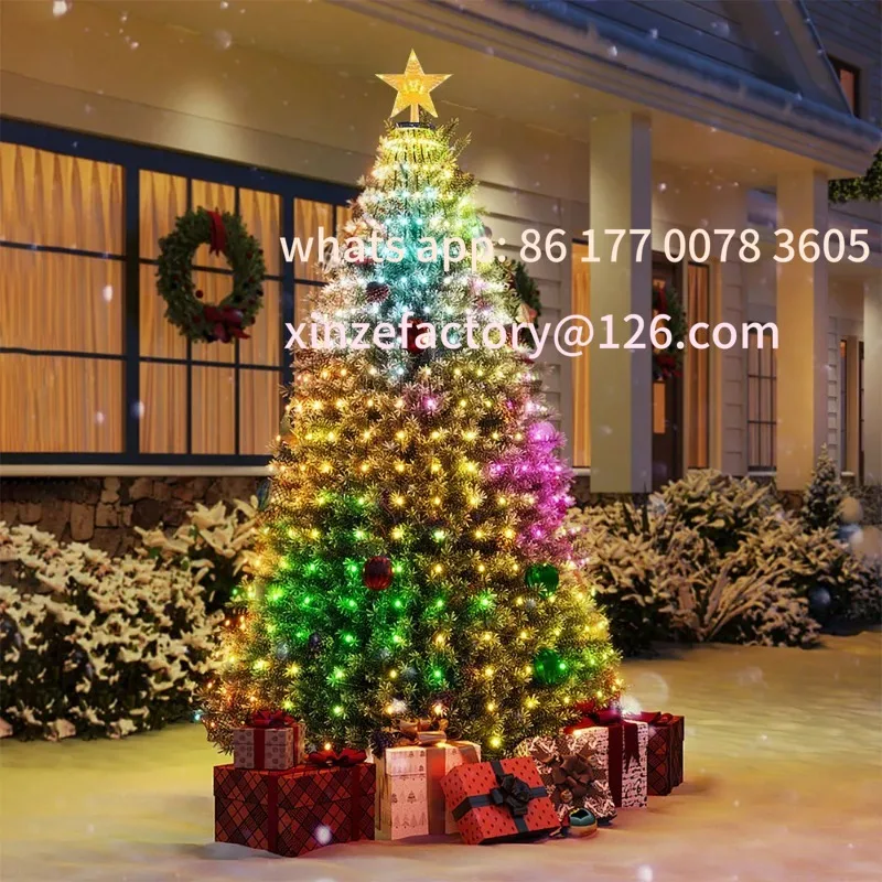 

Customizable Smart Christmas Tree Light, APP& Remote Control, 400 LEDs Music Sync, DIY Pattern, Waterproof, Timer,for Xmas Decor