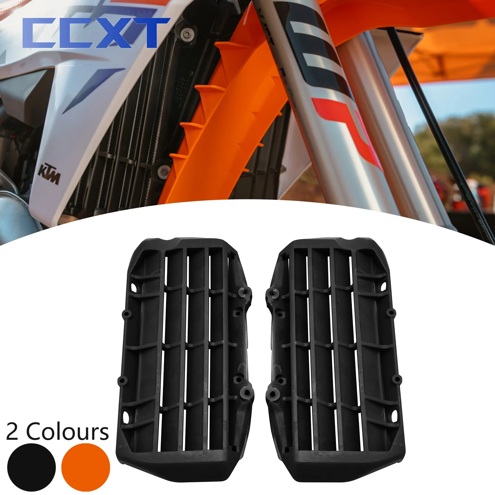 Motorcycle Nylon Radiator Guard Protector Water Tank Protect For Husqvarna TC 125 FC450 FC350 FC250 TC250 TX TE FE FX 2016-2020