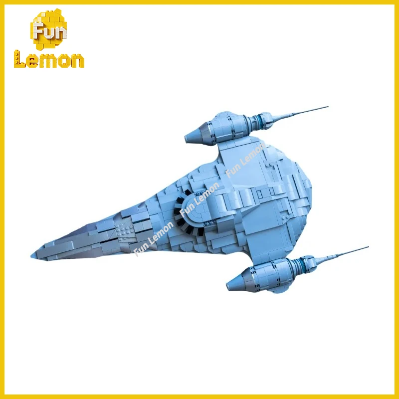 Cosmic Exploration Building Blocks Independent Design Elegant Galactic Recon Ship Hand Assemble Collectible Model
