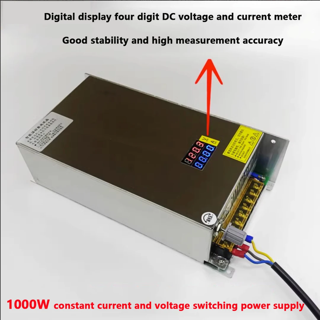 Imagem -04 - Dual Digital Display Tensão e Corrente Ajustável dc Switching Power Supply Hjs-10000-160 0160v6.5a1000w