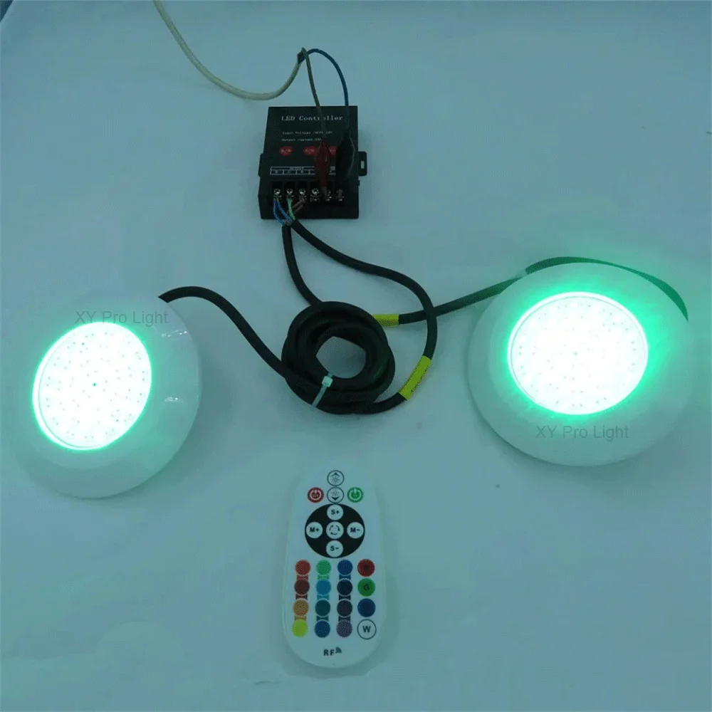 

LED Pool Light IP68 Waterproof DC12V 9W 12W RGB Outdoor/Indoor Underwater Light Fountain Landscape Light Piscina Luz Spotlight