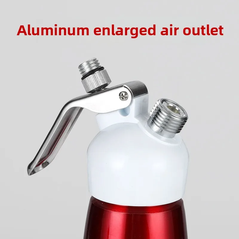 500 مللي كعكة مخفوق كريم بندقية موزع كريم اثارة كعكة الحليب الشاي الحلوى أداة الغاز سيفون الخبز أداة زخرفة