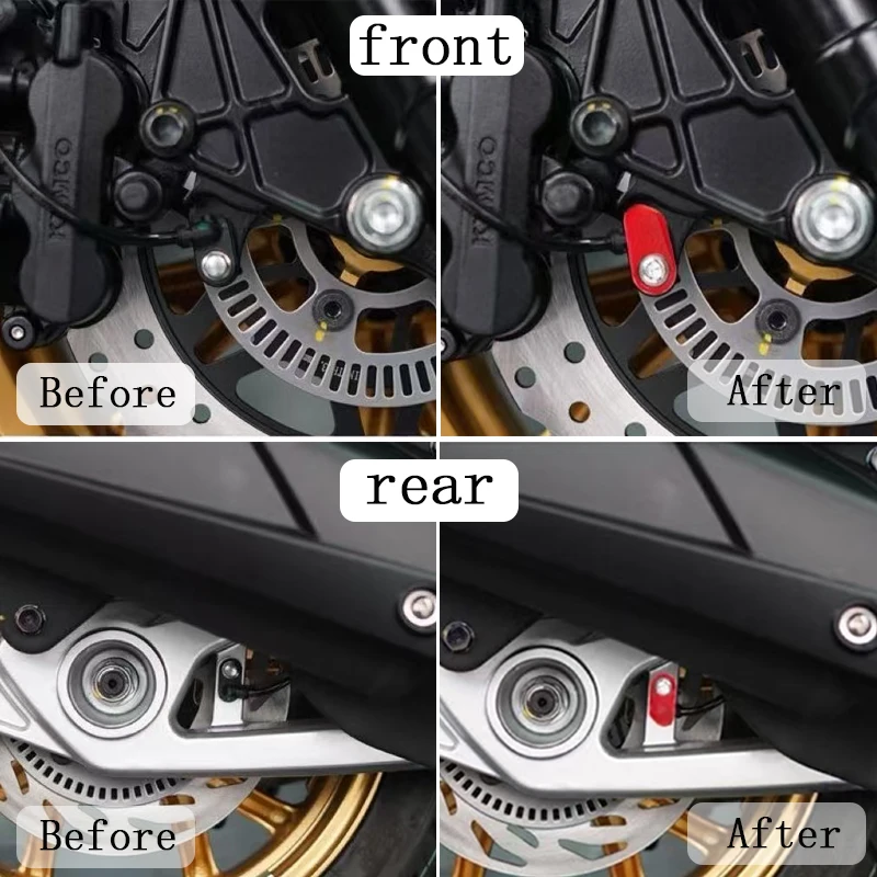 دراجة نارية الجبهة الخلفية عجلة ABS الاستشعار معدات الحماية 2026 لكاواساكي Z1100 SE SX Versys 1100 SE Versys 1100SE اكسسوارات
