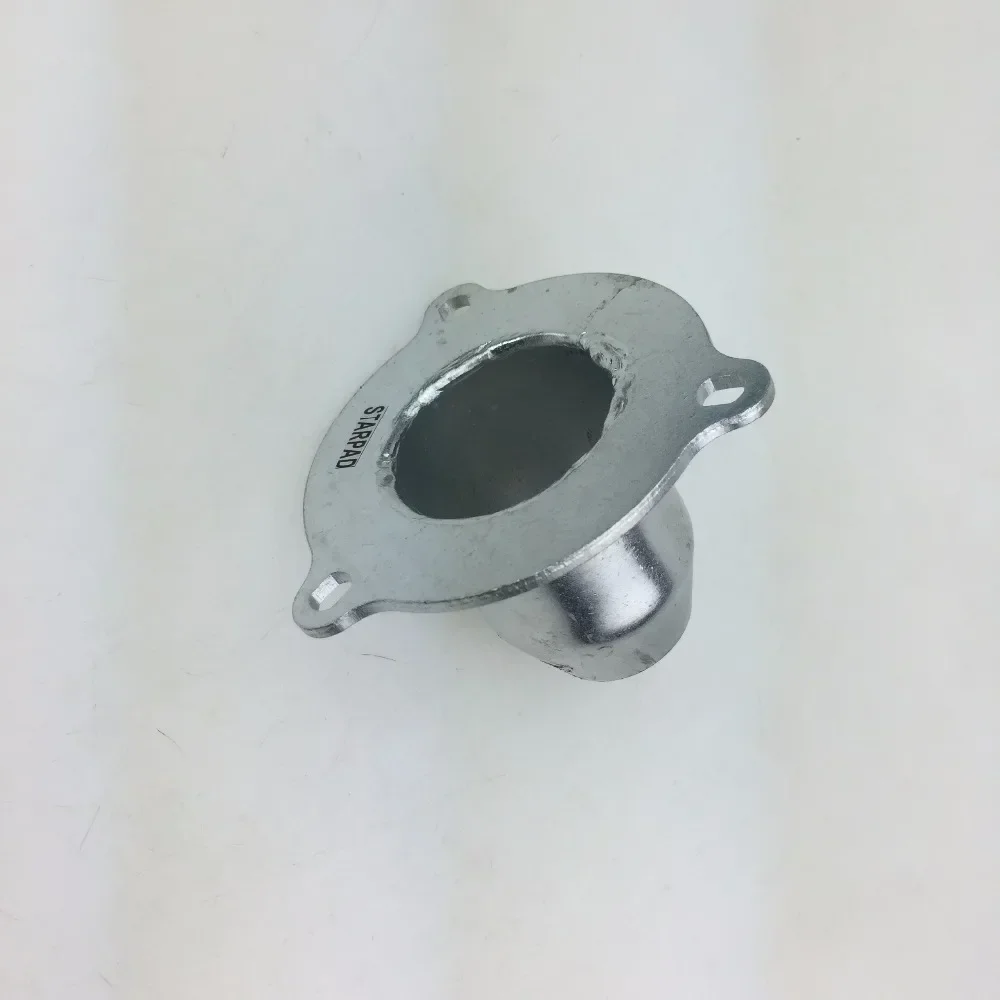 for Motorcycle exhaust pipe modification 125-400CC common front dedicated 3-hole large conversion interface adapter