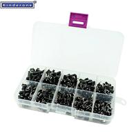 10 Models 200pcs 6*6 Tact switch Tactile Push Button Kit, Height: 4.3MM~13MM DIP 4P Micro 6x6 Key