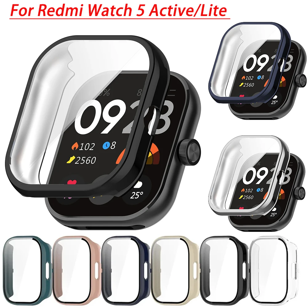 yZ[zKX + PC P[X Xiaomi Redmi Watch 5 ANeBu/Lite Jo[\tg TPU XN[veN^[vP[X Redmi Watch 5 Lite