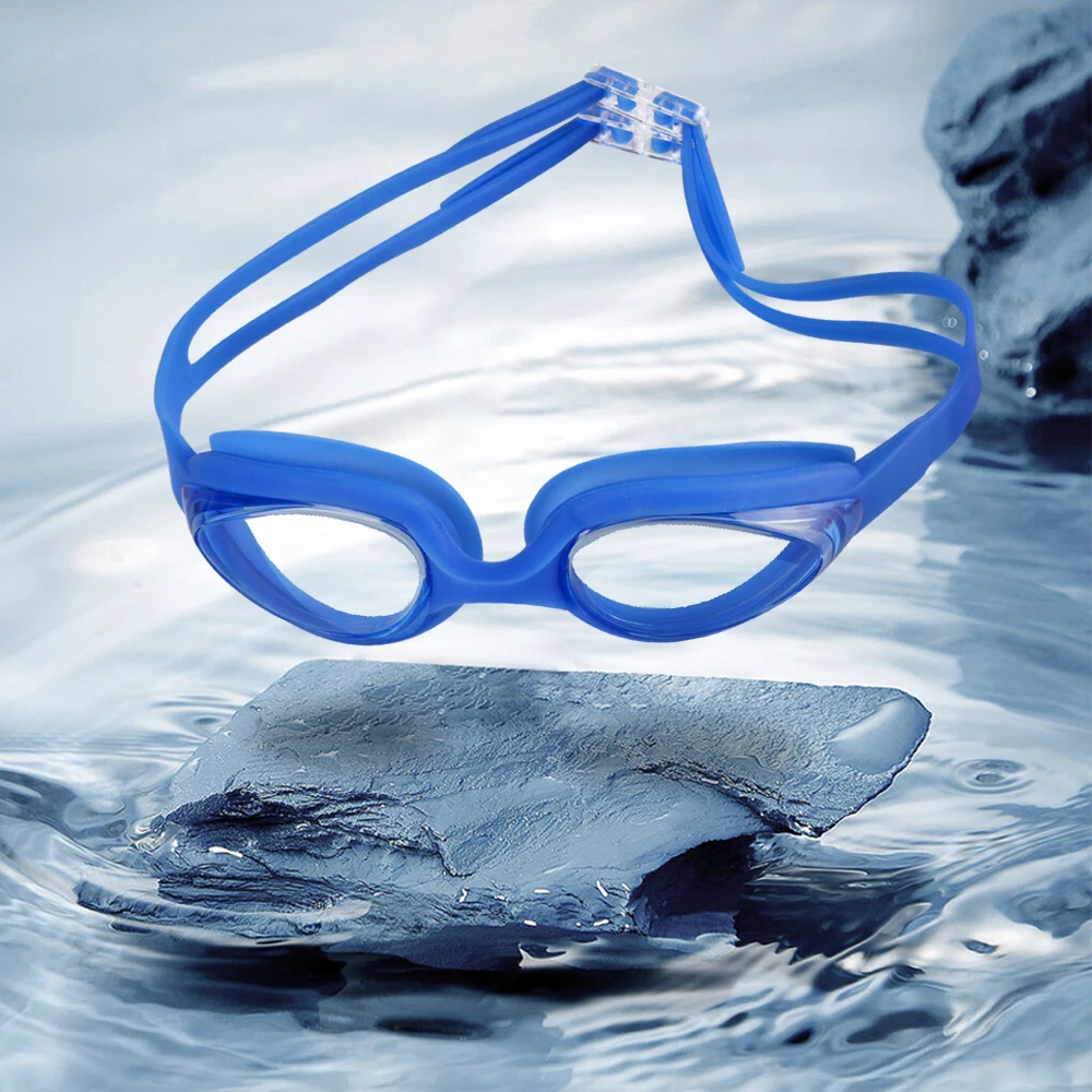 Gafas de natación profesionales para hombres y mujeres, gafas de natación antivaho, gafas de natación de silicona impermeables