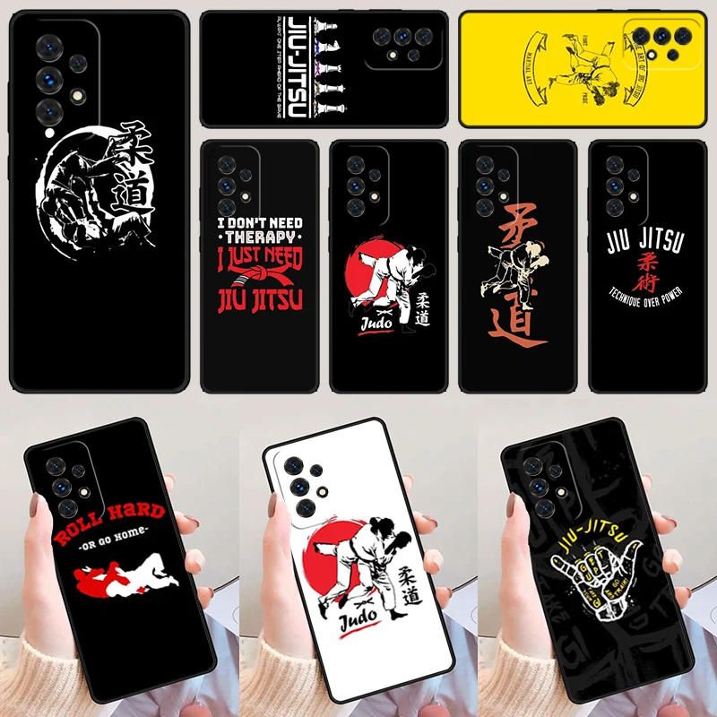 Judo Bjj Jiu Jitsu für Samsung Galaxy A52 A72 A73 A20E A21 A50 A70 A11 A12 A42 A31 A40 A51 A71 A32 A80 A91 Handy hülle