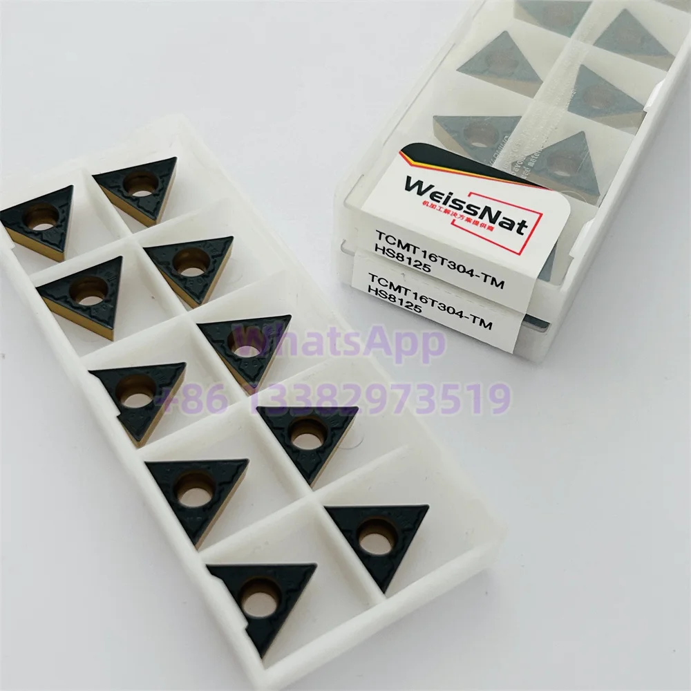 TCMT110204 TCMT110208 TCMT16T304 TCMT16T308 TCMT16T312 HS7125 HS8125 HS7225 Carbide Insert TCMT Inserts