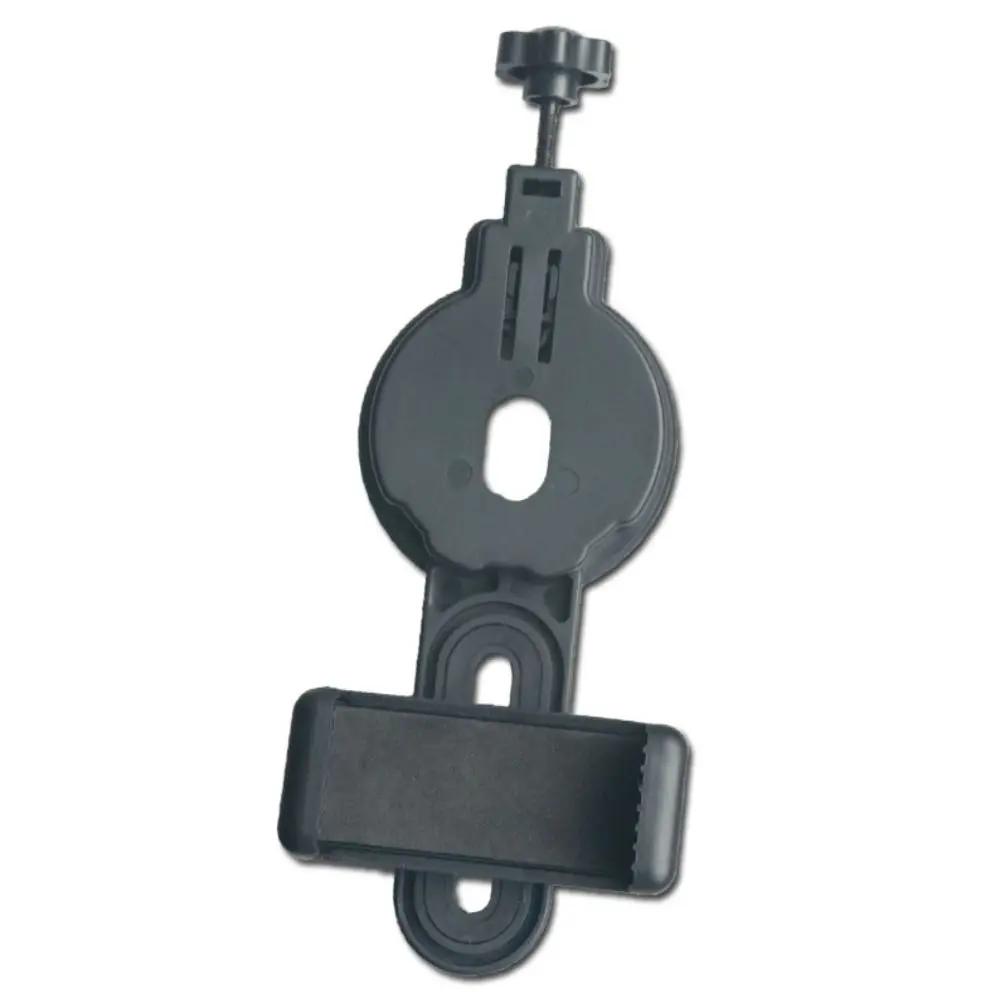 

Universal Phone Lens Photography Adapter Mount Adjustable Rotary Clamp Telescope Phone Clip Bracket Upgrade Black