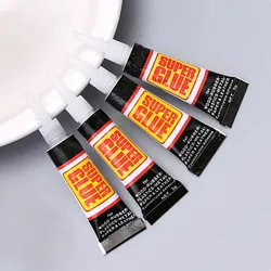 10pcs Liquid Glue 502 Fast Dry Super Strong Bond Leather Rubber Metal Wood All-Purpose Adhesive Home Repair Screen Glass Tool