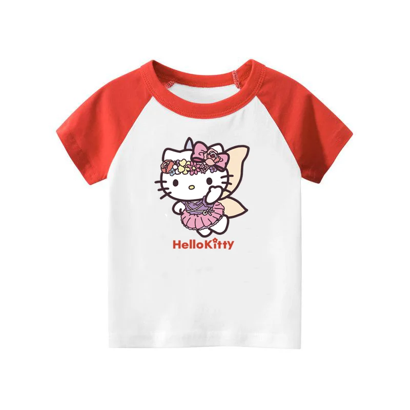 Cute Hello Kitty patches thermocollant DIY Sewing for children heat transfer stickers