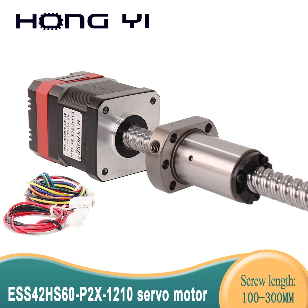 

5pcs high torque ball screw motor 42hs60-p2x-sfu1210 servo stepping motor + drive combination 1.8A closed-loop motor