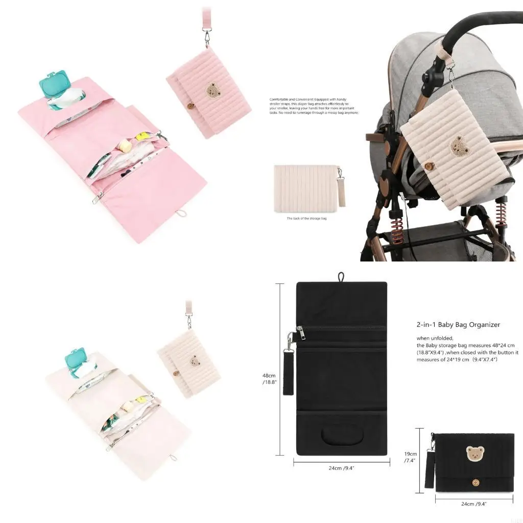 

54DF -складная подвесная сумка для колясок.