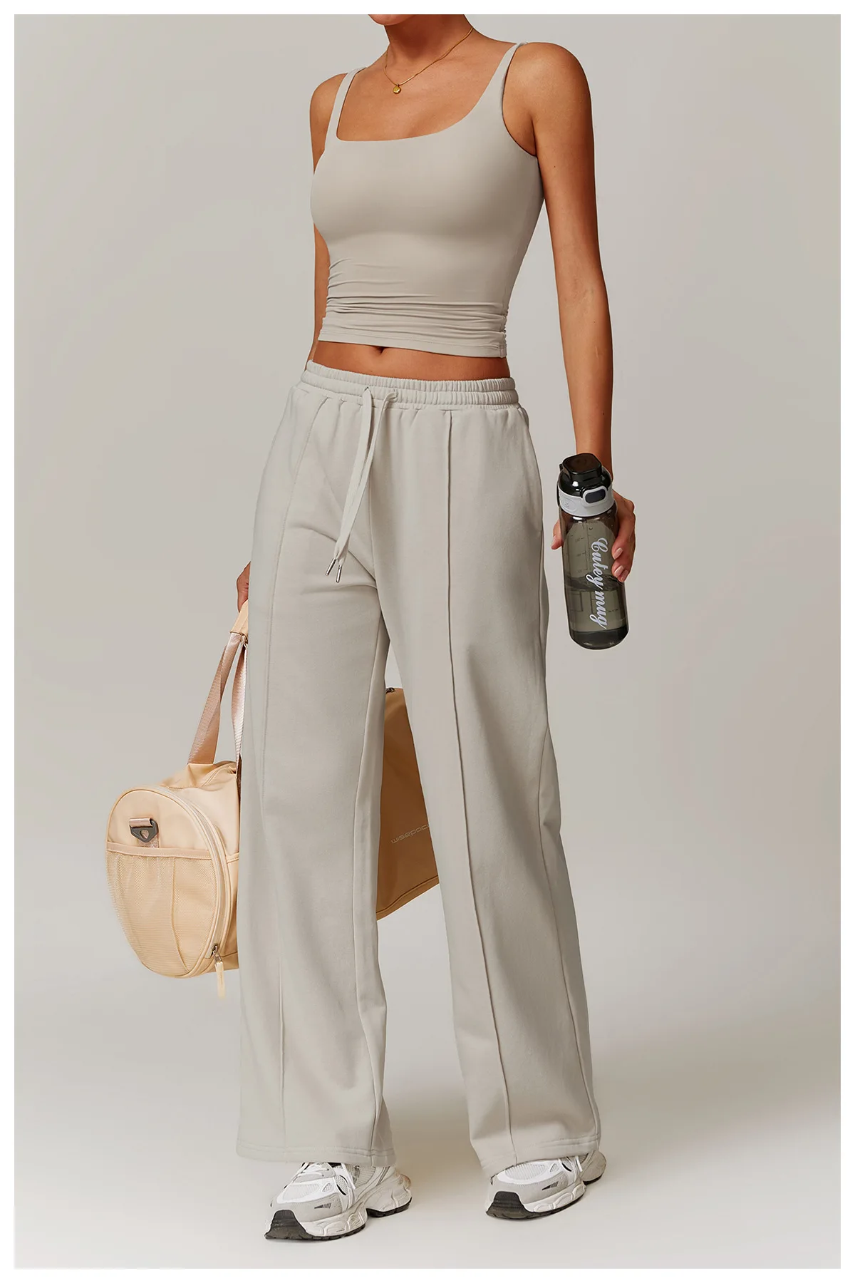 Sommer Damen Workout Yoga Tanktop Schnelltrocknende Sportweste für Frauen Lauf-Tight-Top Damen U-Rücken Fitness Unterwäsche – Detail 26