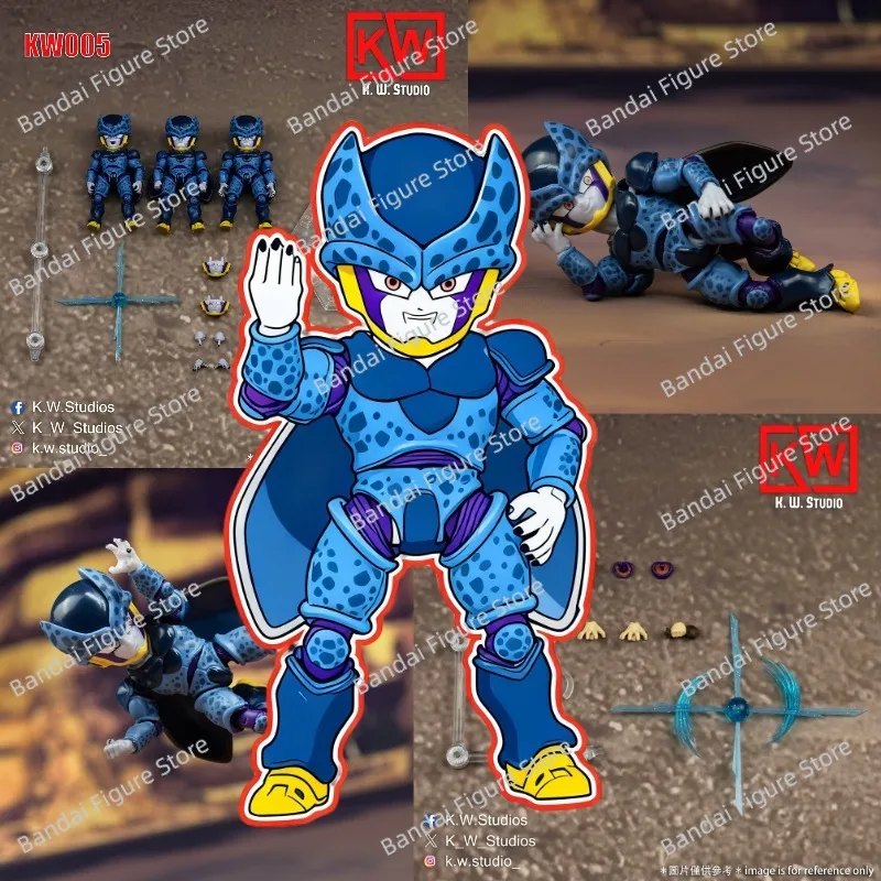 

K.W Studio Dragon Ball Z KW005 KW005P Tiny monster Cell jr Cell jr Accessories pack Anime Action Figure Model Collection Toy