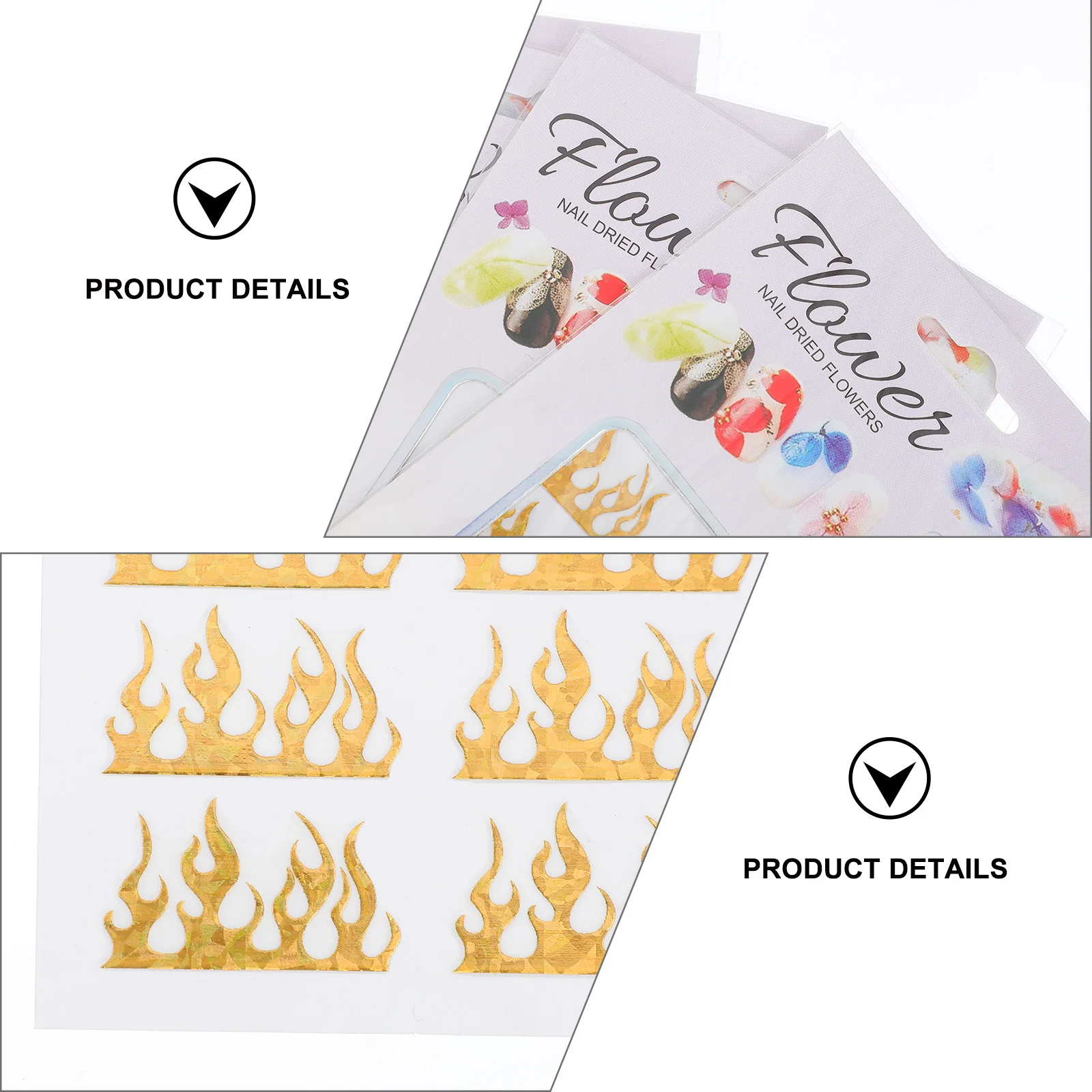 

10 Sheets Halloween Nail Art Stickers Gothic Transfer Paper DIY Decors Manicure Safe Material Easy Apply Fingernails Decorations