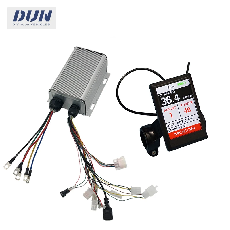 

SVMC7245 NO.2 Protocol 45A DC Motor Controller with H6 Display For 800-1000w Electric Bicycle Bike Scooter