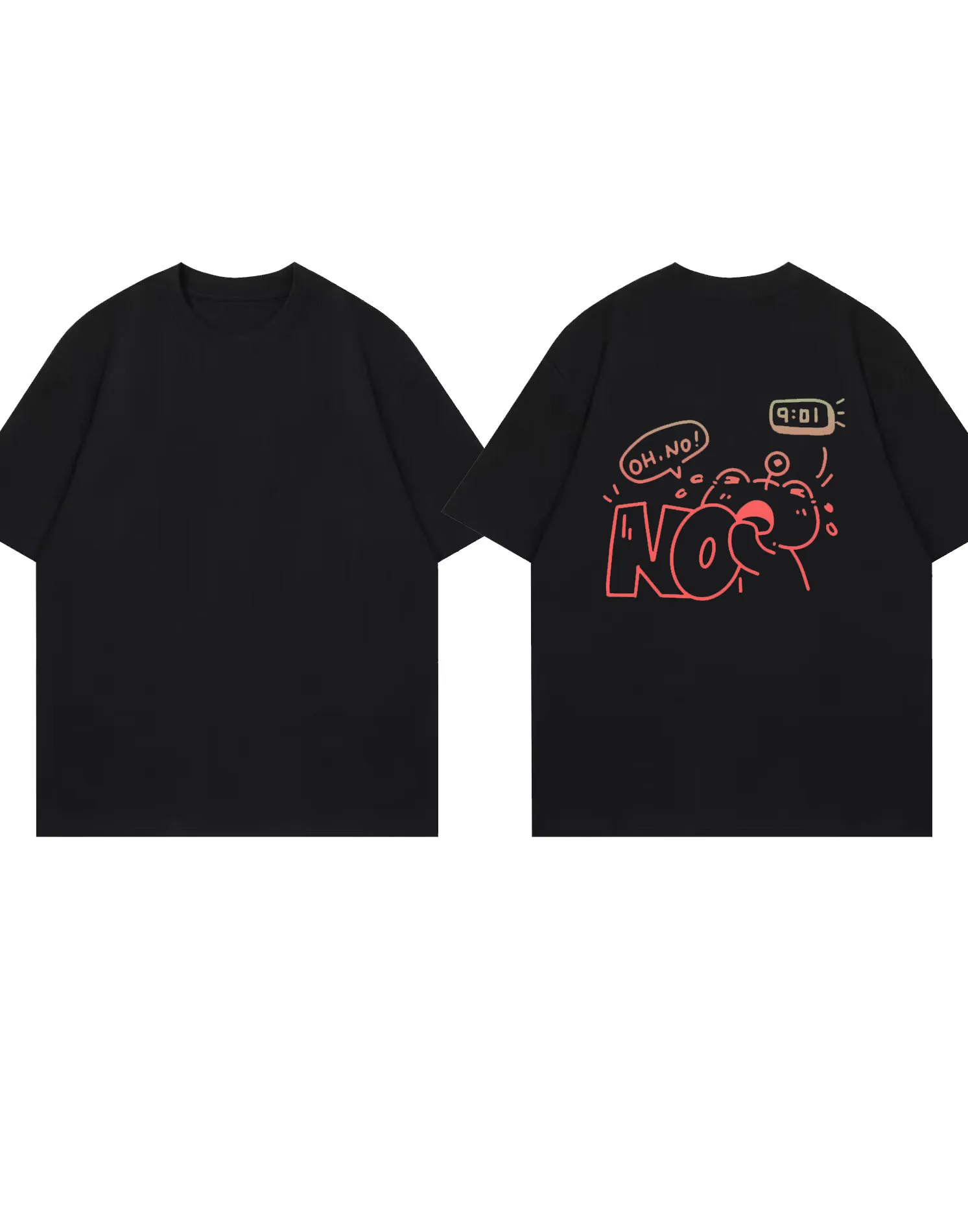 Moda 2025 100% Bez Śmiesznych Ludzi Koszulki Męskie i Damskie Moda Casual Streetwear Koszulki z Nadrukiem