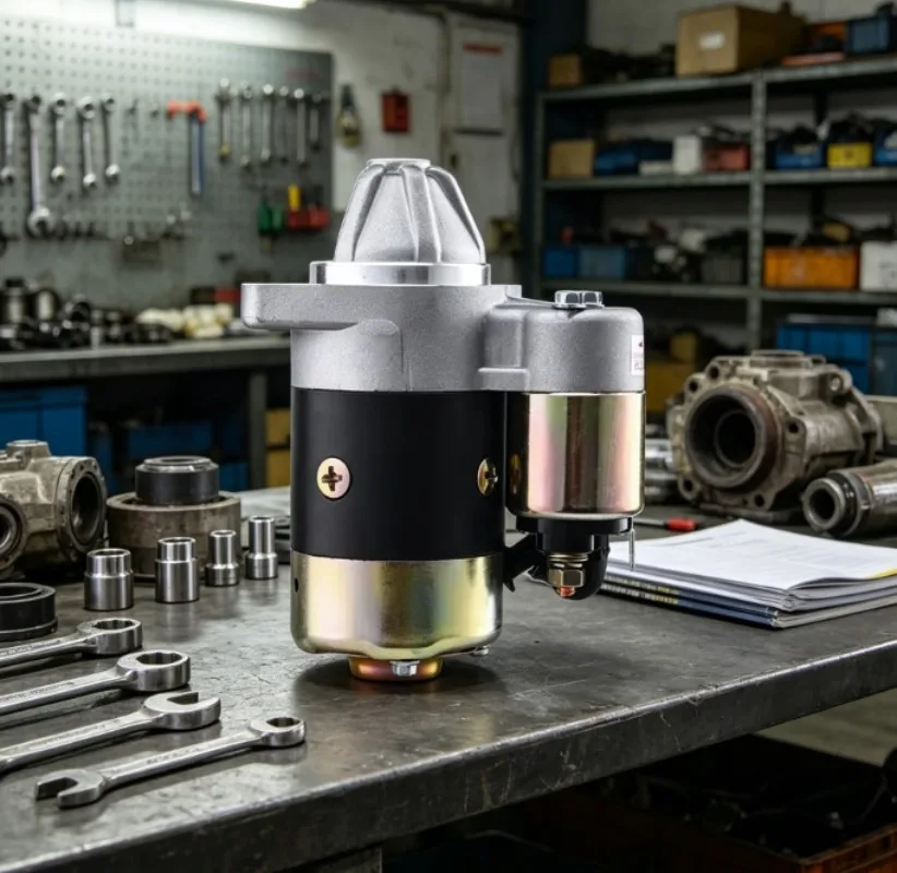 QD114A 12V 1.2KW Electric Starter Motor, Diesel Engine Starting Motor for Generator Set, Diesel Generator Spare PartsAliExpress