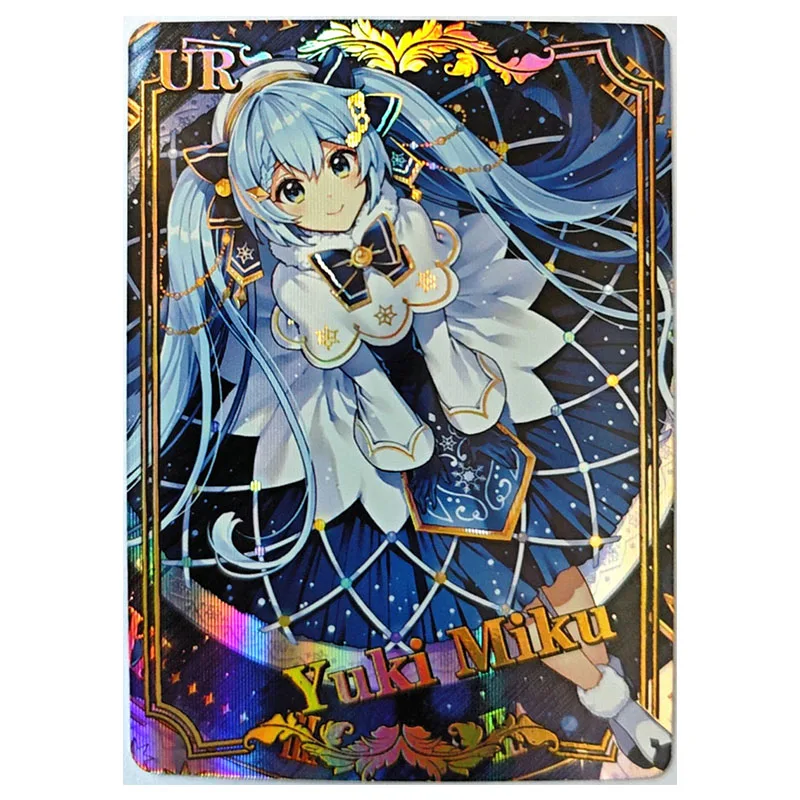 Anime Goddess Story Rare UR Collectible Cards Rem Sunaookami Shiroko Hakurei Reimu Hatsune Miku Toys for boys Birthday Present