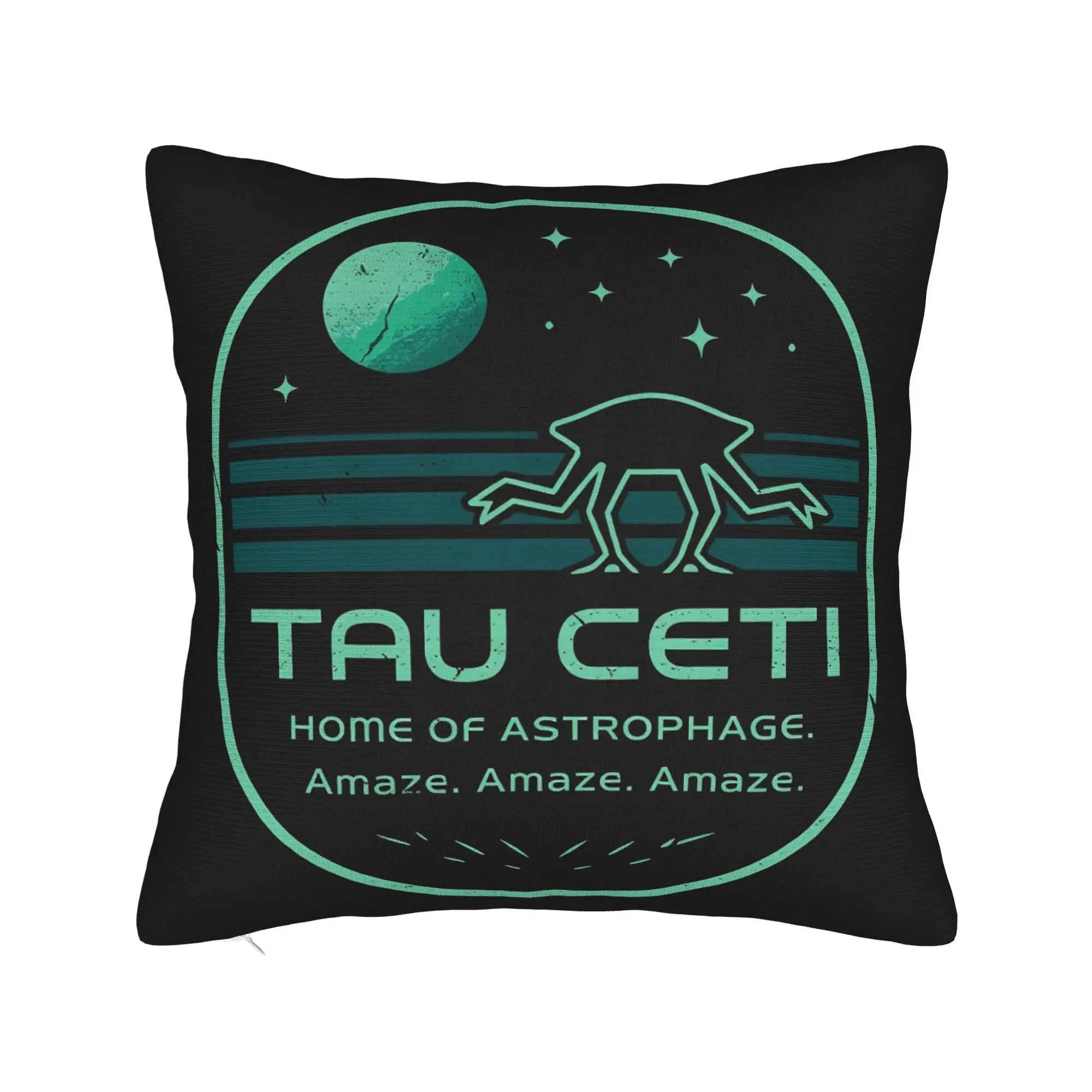 Project Tau Ceti Pillow Case  Kawaii Pillow Cover Print Pillowcases For Sofa Home Decoration