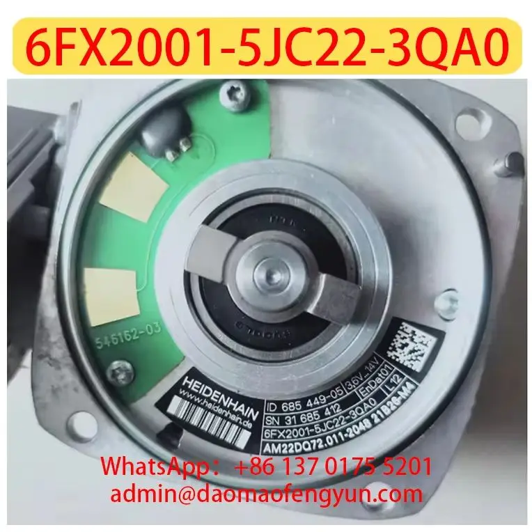 6FX2001-5JC22-3QA0 Used Encoder，Test Normal，Free Write Match Motor Data，6FX2001 5JC22 3QA0，6FX20015JC223QA0，Fast shipping