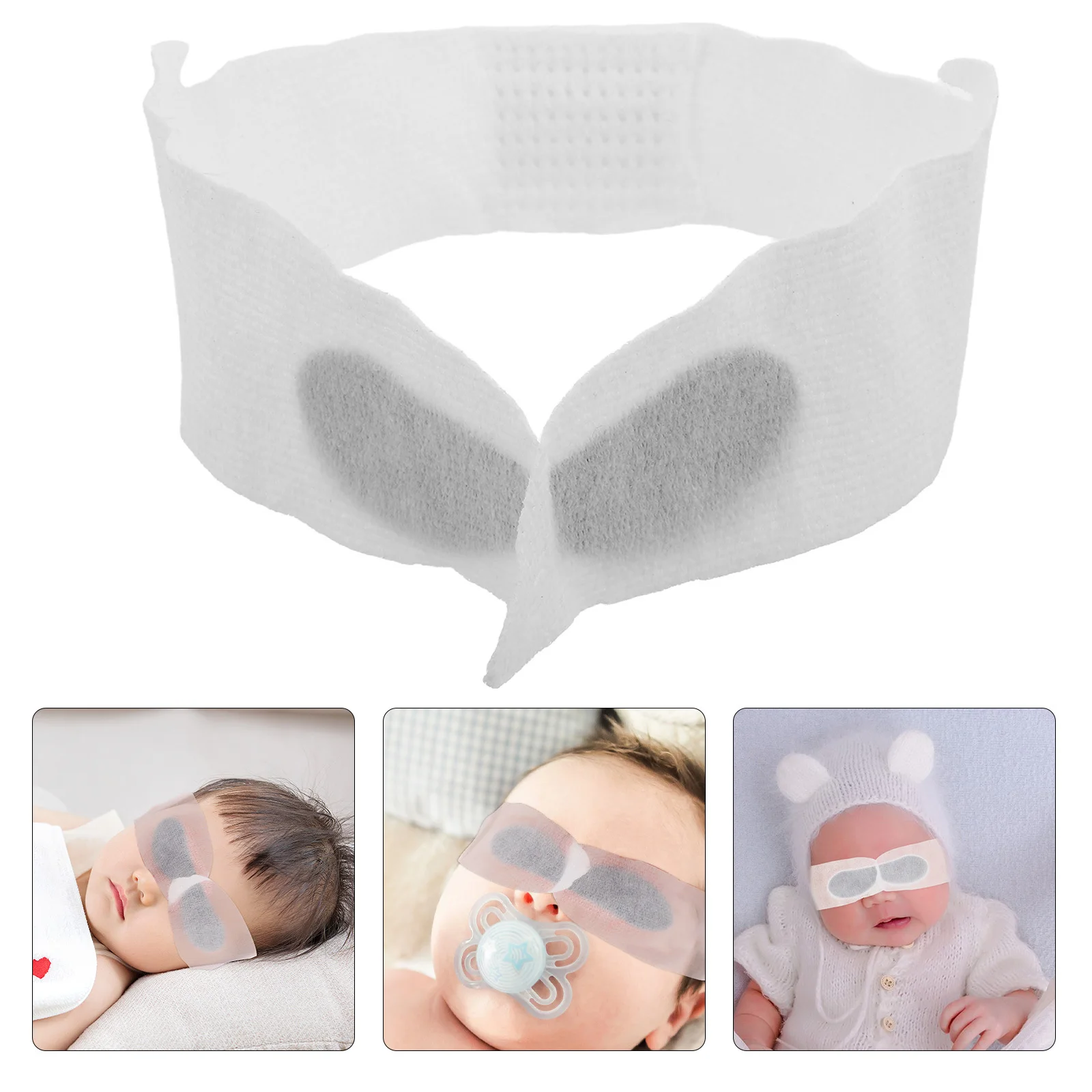 

Infant Eye Mask Blue Light Blocking Soft Breathable Sleep Mask for Newborns Baby Eye Protection Sun Protective Cover