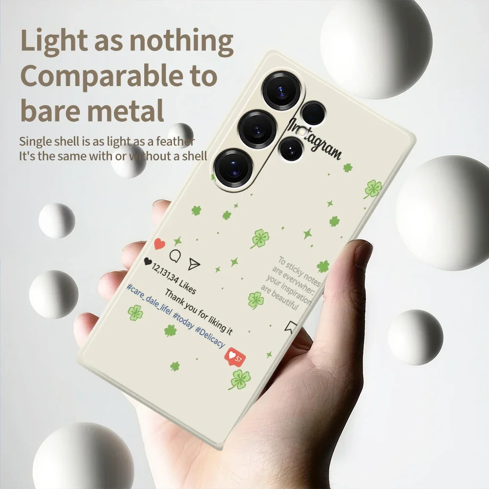 حافظة لهاتف سامسونج جالاكسي S25 S24 S23 S22 S21 S20 Ultra Plus S23 FE S21FE S20FE S10 Plus غطاء سيليكون Coque