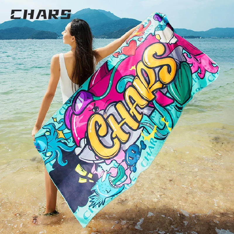 80 * 160Cm microfiber quick-drying bath towel swimming portable beach surfing absorbent sun protection travel shawl towel