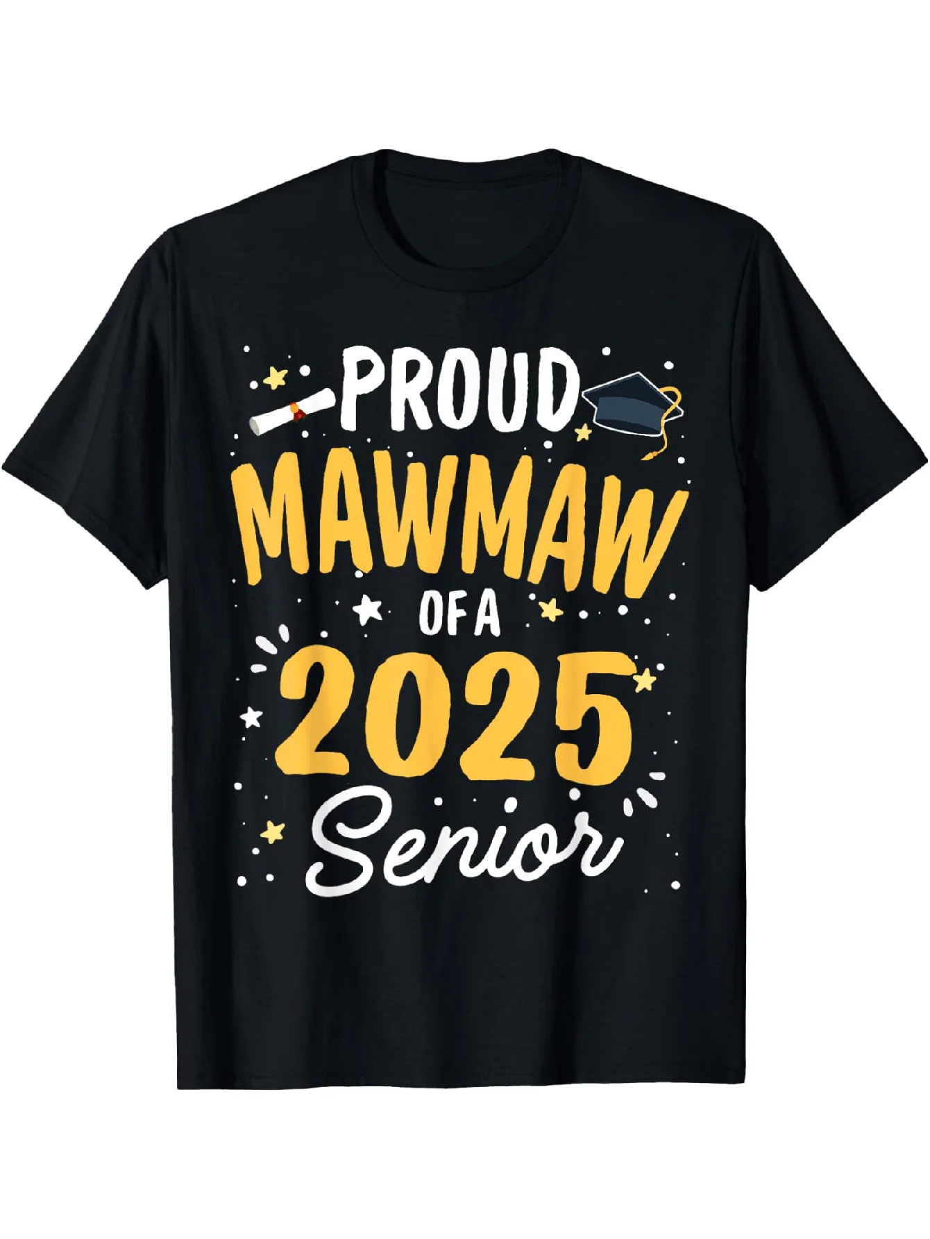 تي شيرت رجالي بنمط - 100% قطن 180 جرام بأكمام قصيرة ورقبة دائرية مع طباعة ممتعة #4