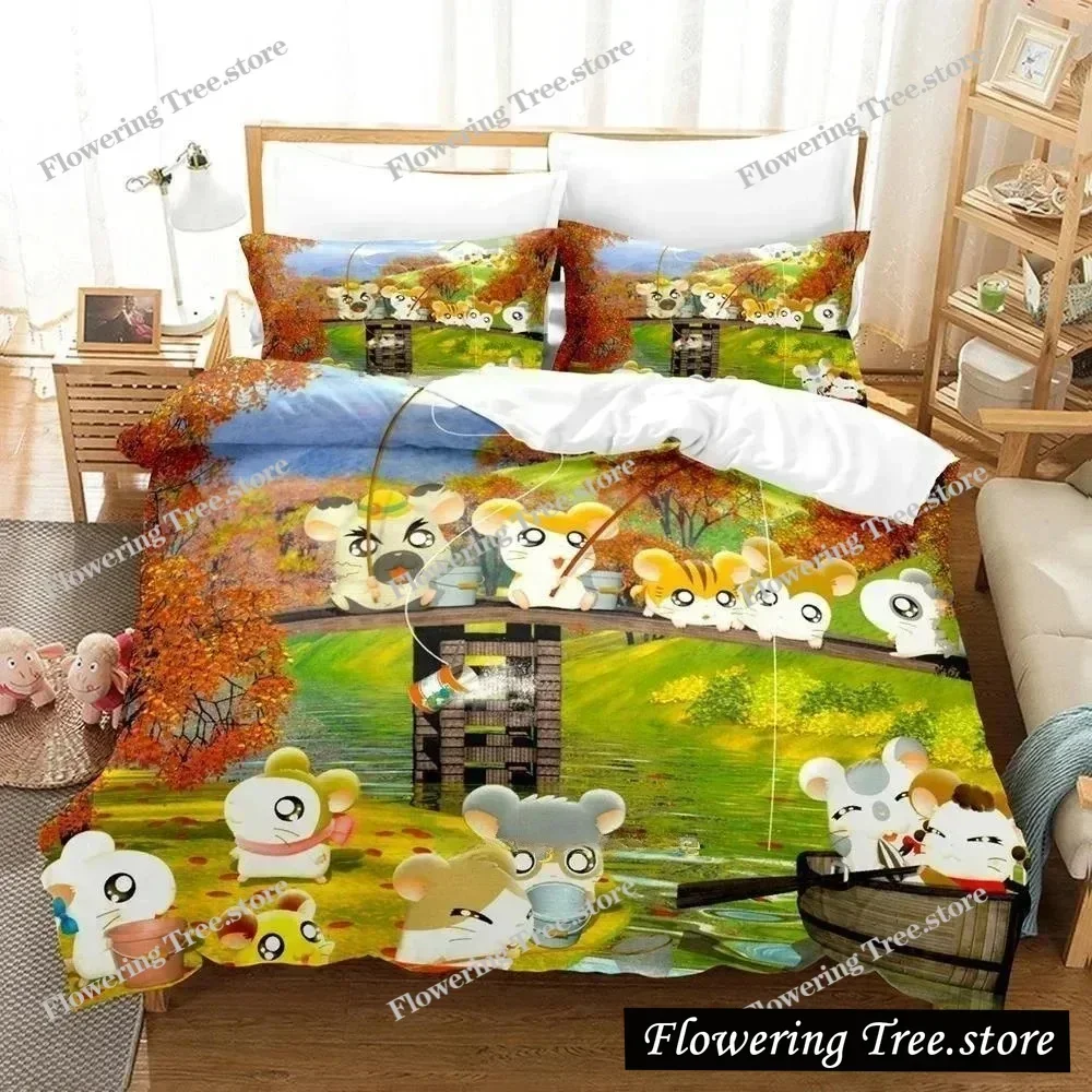 

New My Life As Inukai-san’s Dog Bedding Set Cartoon Anime Set Adult Kid Bedroom Duvet Cover Sets 3D Kawaii Girls