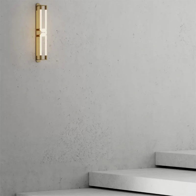 Imagem -03 - Loopi Lâmpada de Parede Simples Criativo Design de Parede Estilo Italiano para Cima para Baixo Luz Sala Jantar Decorativo Quarto Lâmpada Cabeceira Luxo