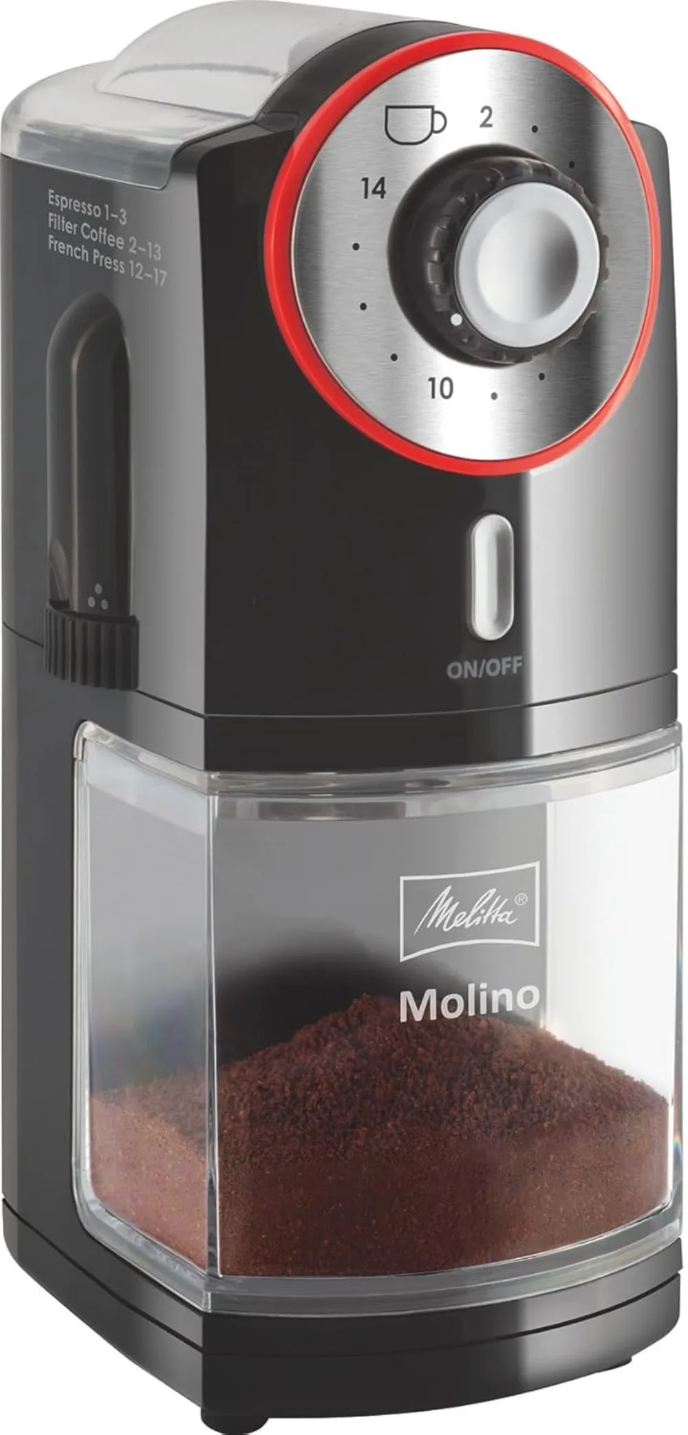 Melitta Molinillo De Café Molino, 1019-01, Molinillo De Café Eléctrico, Disco
