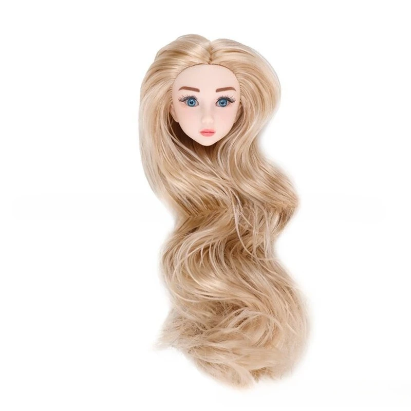 Einteiliger Kopf für 1/6 Lady Doll 32 cm Supermodel Puppenkopfzubehör Dress Up Toy