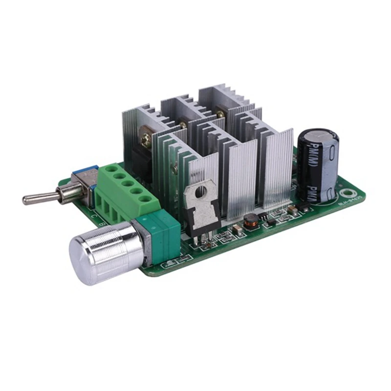 15A BLDC Three-Phase Sensorless Brushless Motor Speed Controller Fan Drive DC 5-36V 12V 24V With Potentiometer Switch