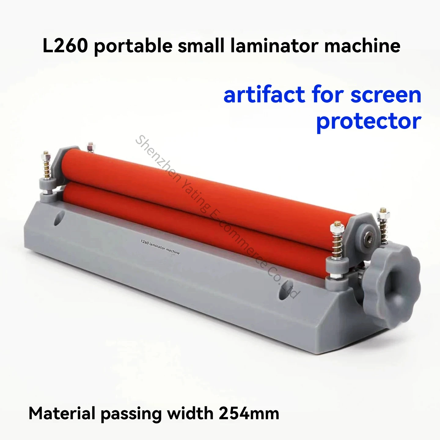 A4 Small Manual Cold Laminating Machine 12 Inch Portable Light Photo Hand Crank Film Case Manual Film Machine