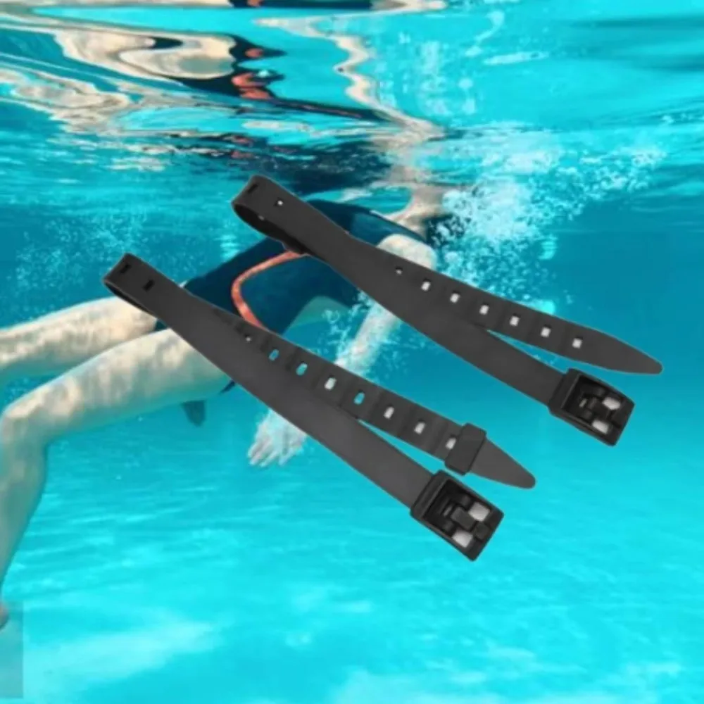 Wide Buckle Type Diving Leg Strap Light Weight Adjustable Band Adjustable Diving Strap Rubber Straps Scuba Cutter Strap
