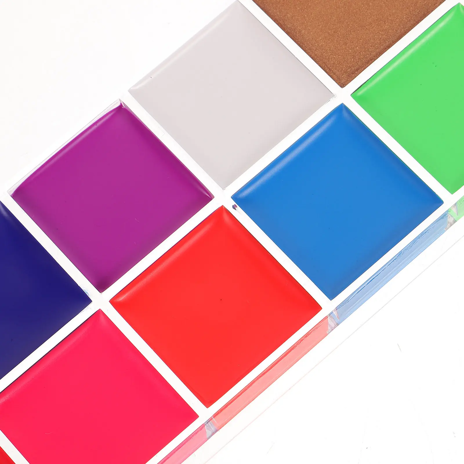 1 Box Fluorescent Greasepaint Face Paint Multi-Color Oil-Based Body Pigment for Halloween Cosplay Painting Supplies
