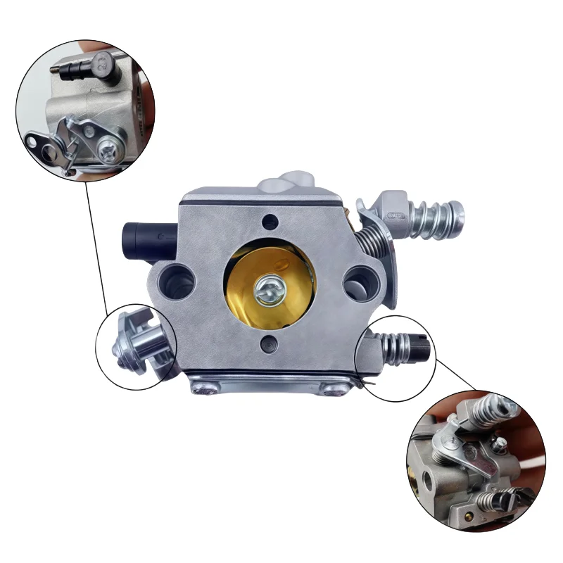 Carburetor For Zenoah 4100 41cc 3800 38cc WALBRO WT840A Chainsaw Engine.