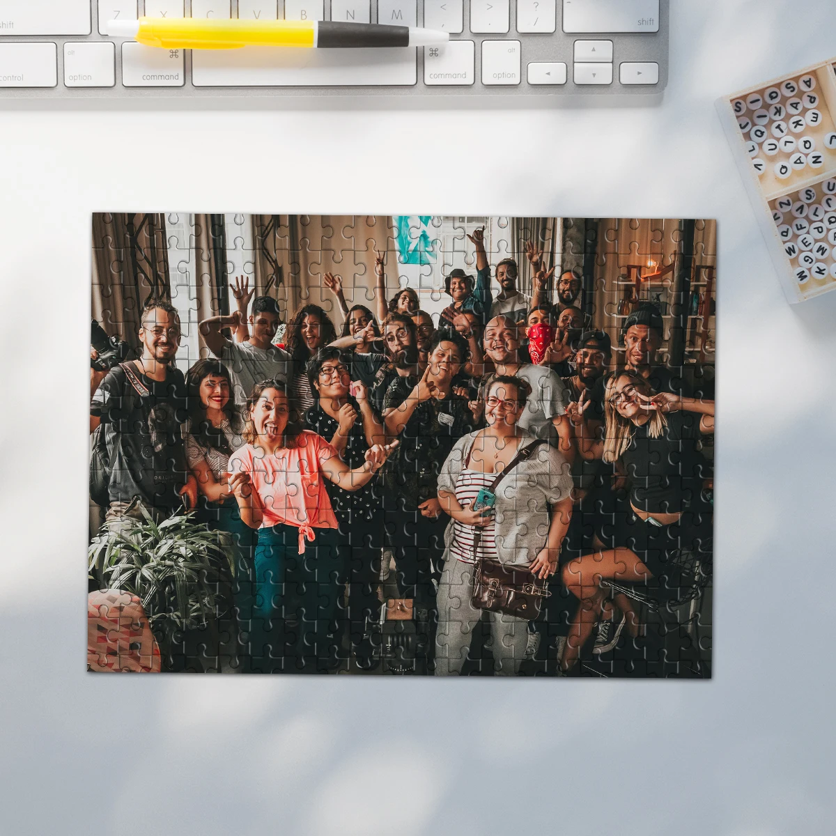 35/300/500/1000pcs Personalized Custom Photo Puzzle photo Puzzle Custom Customized Puzzle Adult Personalised Toy Room