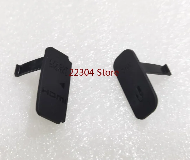 قطعة غيار لكانون EOS 700D Rebel T5i Kiss X7i 650D Rebel T4i Kiss X6i وحدة غطاء واجهة مطاطية USB